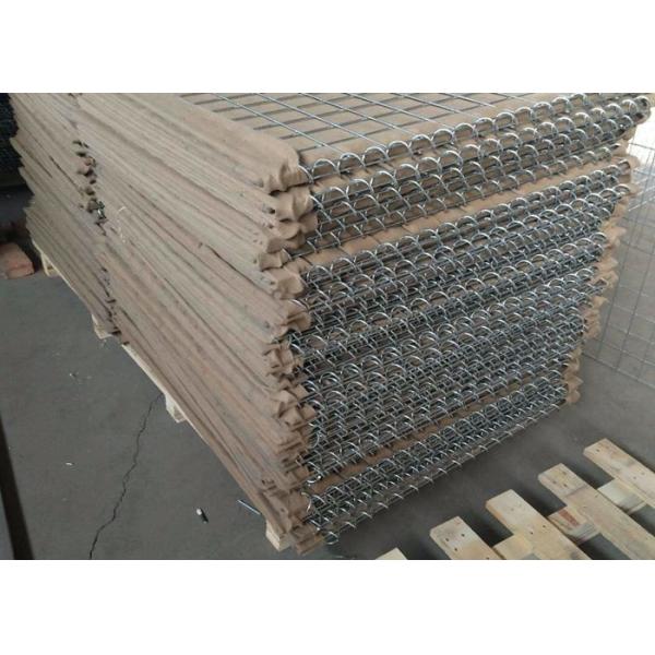 Buy Galvanized Hesco Barrier Wall 60*80mm With Geotextile Cloth at wholesale prices