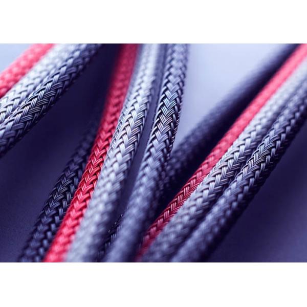 Buy Abrasion Resistant Braided Nylon Sleeve Thermal Insulation For Military Industry at wholesale prices