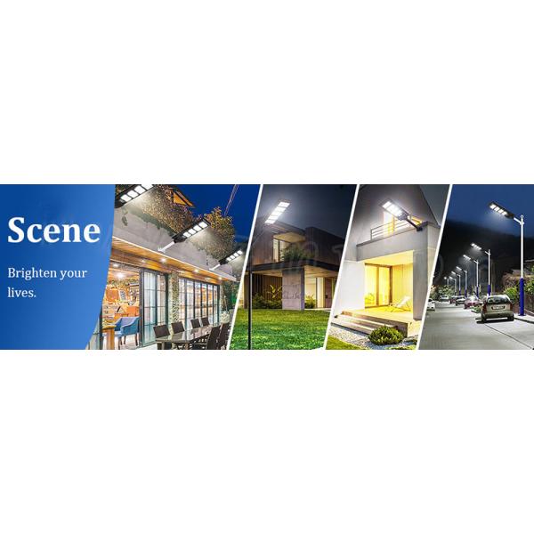 Outdoor Led Pole Light Community Park Landscape Waterproof Garden Lights Solar Bulb Lights Outdoor