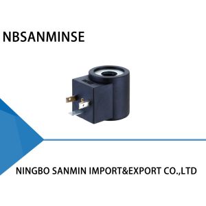 China DC24V DC 18 . 5W Normal Power Hydraulic Solenoid Valve Coil DIN43605A Connection Type on sale