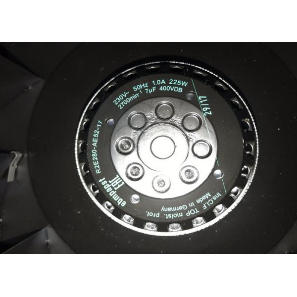 Buy 400VDB Industrial Centrifugal Fan EBM Parts R2E280-AE52-17 R2E280-AE52-17 225W at wholesale prices