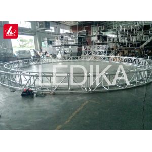 Mini Semi Aluminum Circle Stage Lighting Truss Ring Rock Light Weight