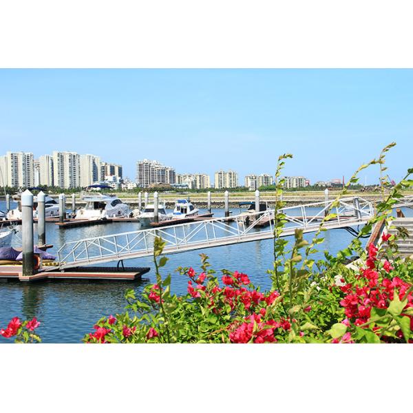 Marina Aluminum Gangways Ramps Floating Dock Pontoon Ship Walkway Advanced Versatile Solutions For Marine Access