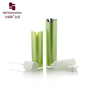 L024 30ml 50ml Round acrylic packaging bottle lotion pump