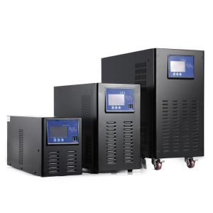 Quality Comprehensive Protections Solar Power Inverter With LCD + LED Display for sale