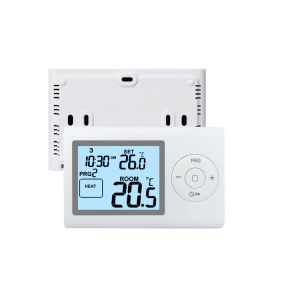 Wall Mounting Weekly Programmable Wireless Thermostat for Heating