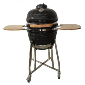 Quality Medium 19 Inch Ceramic Egg Barbecue With Sideboards for sale