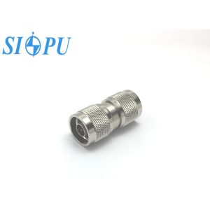 China N Male to N Male RF Coaxial Adapter – Brass Body on sale