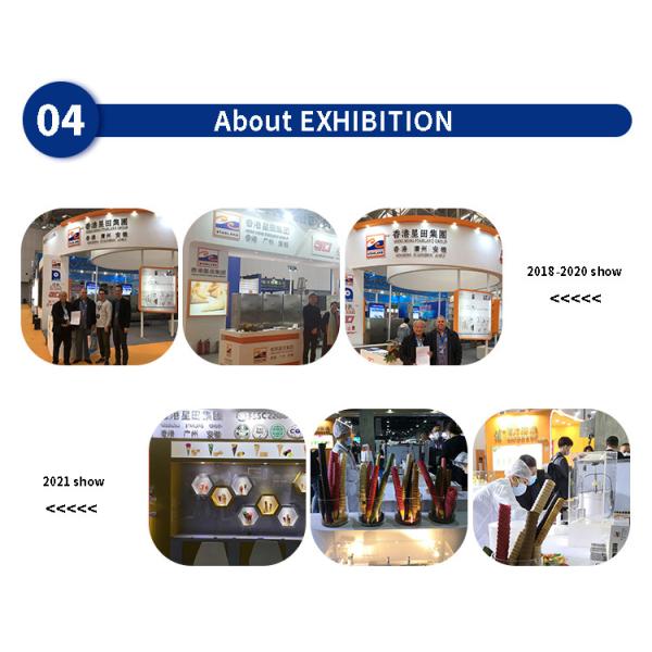 Automatic Snack Wafer Production Line Wear Resistant Stainless Steel