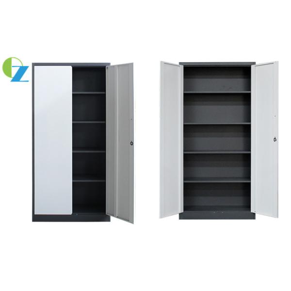 1mm Thickness Steel Office Cupboard Knocked Down Structure Office Furniture