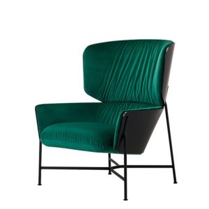 Caristo Armchair High-back fabric armchair