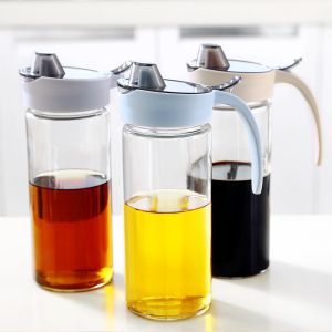 China Leak Proof Vinegar Keeps Cruet Glass Cooking Oil Dispenser on sale
