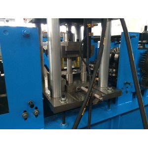 Precision C Purlin Roll Forming Machine With Hydraulic Punching System