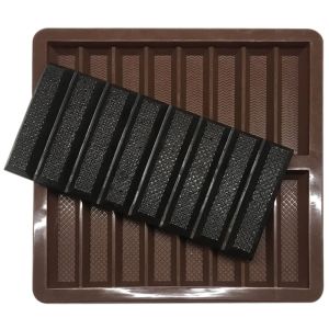 Quality MHC Custom Chocolate Mold Rectangle Silicone Dubai Bar Chocolate Molds for sale