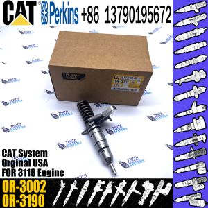 3116 Engine Diesel Fuel Injector 7E-8727 7E8727 0R3002 0R-3002 For Excavator