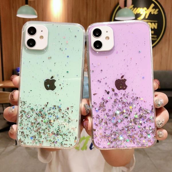 Washable Designer Cell Phone Cases TPU Glitter Shine For Huawei P40
