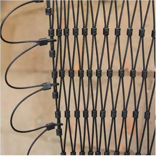 Shock Resistance Anti Climb Wire Mesh Stainless Steel Fencing Mesh