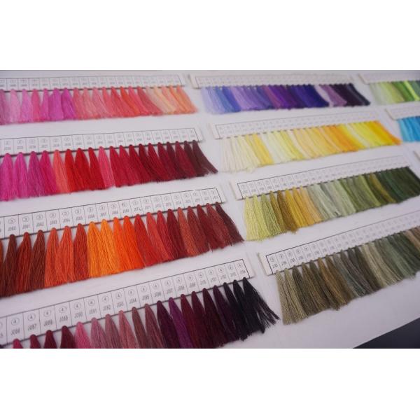 Dyed High Tenacity 40s / 2 Core Spun Polyester Sewing Thread Anti - Pilling