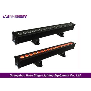 Quality Rgbwa Uv 6 In 1 Led Wall Washer Lights With Power Failure Memory Function for sale