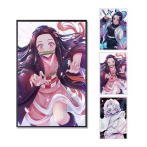 Custom Waterproof 3D Lenticular Anime Poster For Stylish Home Decoration