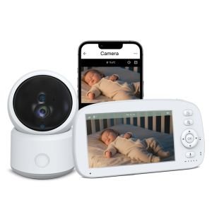 Wi-Fi Baby Monitor with Mobile App Support Eco Mode and 1-Year Warranty for