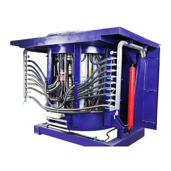 Buy Medium Frequency 2T Industrial Melting Furnace Aluminum Can Ingot Melting Furnace at wholesale prices