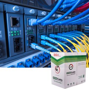 Single Shielded CAT5E Lan Cable 24awg 305m Ethernet Communication