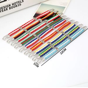 Newest selling good quality braided female pu bracelet wholesale