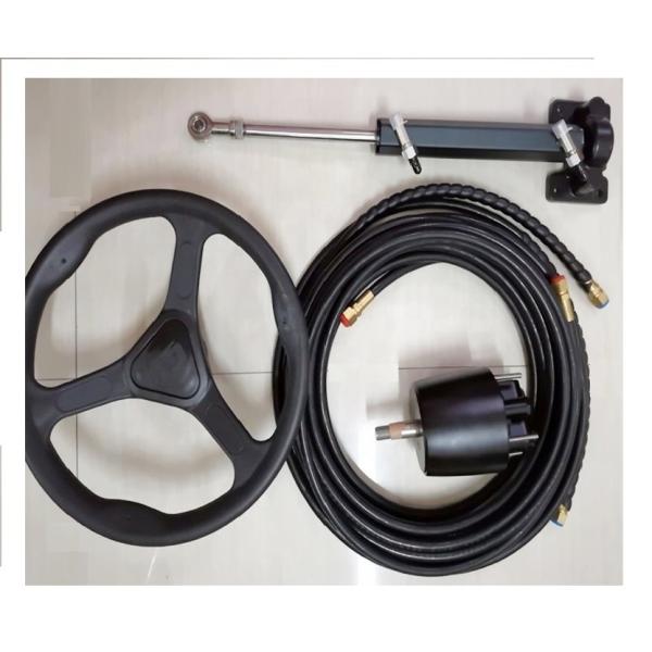 Buy 150HP Outboard Hydraulic Steering System , 32cm Steering Helm Kit at wholesale prices