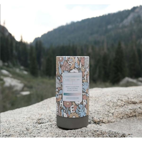 Natural Coffee Bean Drink Powder Container Paper Tube Tea Box Round Paper Tea Package Tube