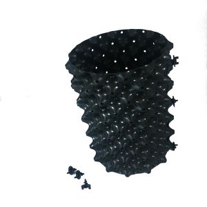 Customized seedling garden containers air pruning container plastic root pruning