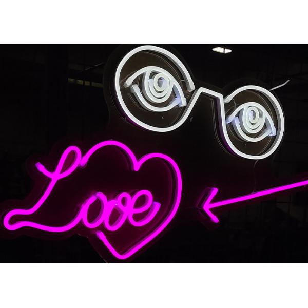 Buy Love Custom neon sign Valentines Gift soft lighting Beautiful handicraft at wholesale prices