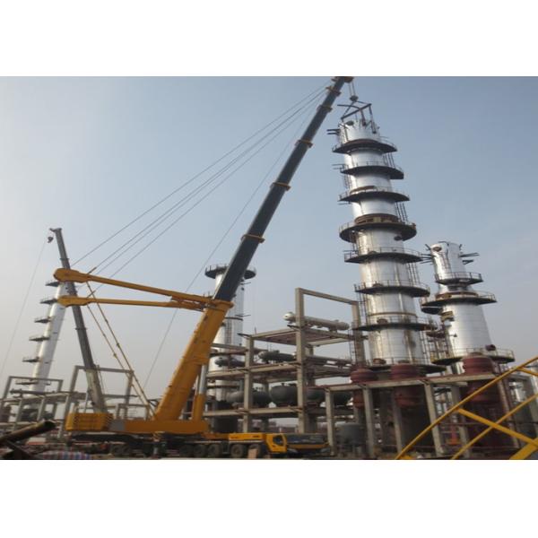 Buy 8 Segment Single Cylinder hydraulic mobile crane , QAY1200 All Terrian articulating crane at wholesale prices