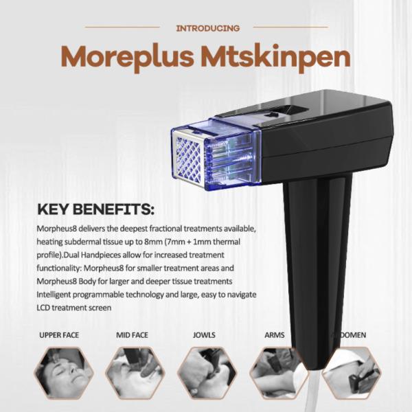 2 PCS Nano-L RF Heads Microneedle RF Device for Effective Face Lifting and Wrinkle Reduction Beauty Treatment