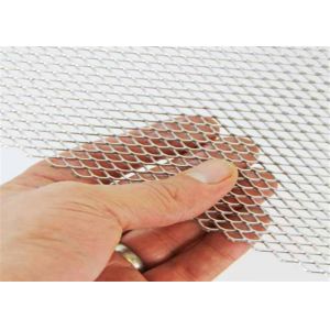 SS304 big hole Multi Shaped Building Expanded stainless steel mesh