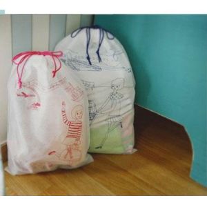 Nonwoven Double Drawstring Shoe Dust Bags odm-t10