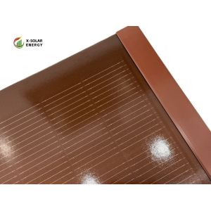 Residential Solar Roofing Tiles 120W Building Photovoltaic Roof Shingles