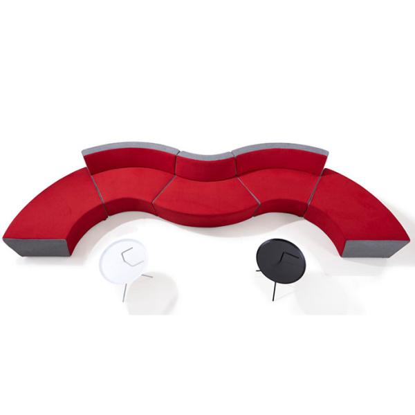 Ergonomic Aluminum Co Working Shared Workspace Furniture For Public Area