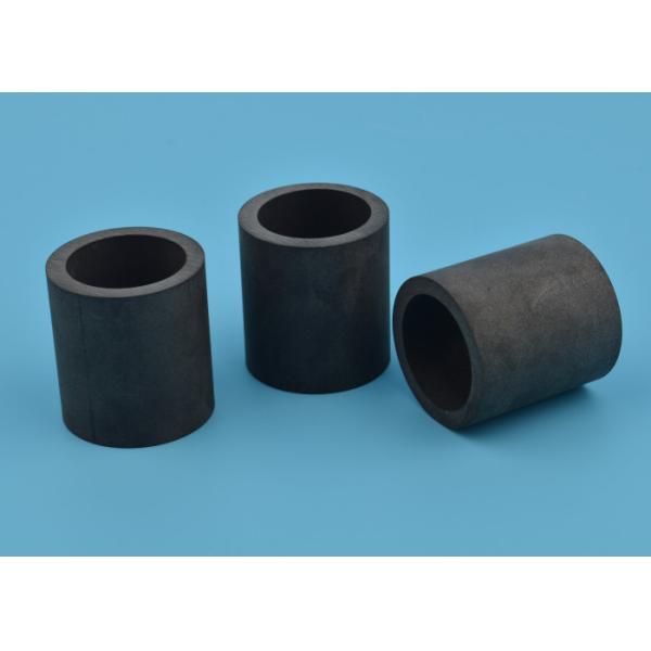 Buy Thermal Shock Resistant Black Ceramic Tube / Black Ceramic Sleeve Bushing at wholesale prices