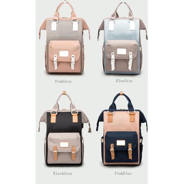 Fashion Mummy Maternity Nappy Bag Diaper Bag Large Capacity Travel Backpack Nursing Bag For Baby Care With Stroller Strap