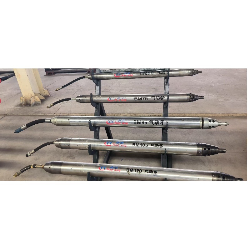 BM Series Pneumatic Mole with 2.1-2.9 Hz Impact Frequency 0.4-0.7 MPa Air