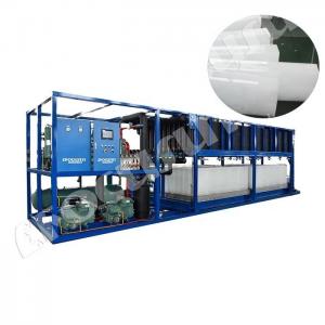 China Bitzer Compressor Industrial Ice Machine for Ice Production in Industrial Settings on sale