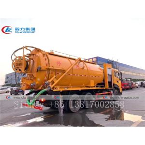 Dongfeng Kinland 6x4 15000 Litres Vacuum High Pressure Cleaning Truck
