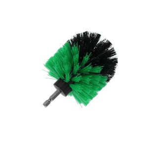 Quality 3.5inch Green Color Changeable Drill Brush Attachment For Quick for sale