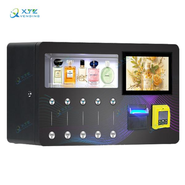 Buy XYZ Cosmetic Beauty Perfume Sprays Vending Machine Perfume Cologne Dispenser Vending Machine at wholesale prices