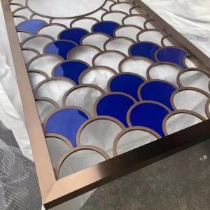 Modern Luxury Style Decorative interior room divider wall panel for hall