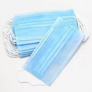 Three Layers Surgical Disposable Mask Non Irritating Fluid Resistant