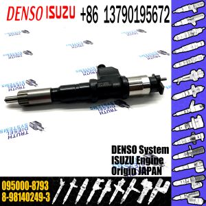 Rail Fuel Injector 8-98140249-3 8981402493 095000-8793 for ISUZU 6UZ1 8793 2493