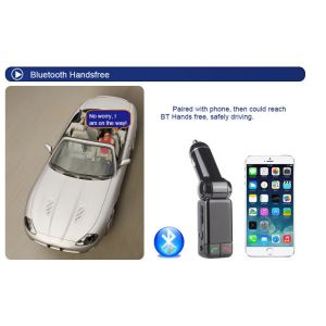 blue-tooth car charger mp3 player