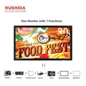 Quality 32'' Infrared IR Touch Display 10 Points 1080p 1920*1080 Resolution With FCC Approval for sale